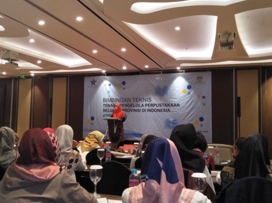 Bimbingan Teknis Tenaga Pengelola Perpustakaan Umum Seluruh Provinsi Di Indonesia ... 