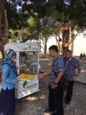 Menerima Kunjungan Tim Monitoring Dan Evaluasi Kolecer Dari Dispusipda Provinsi Jawa Barat ... 