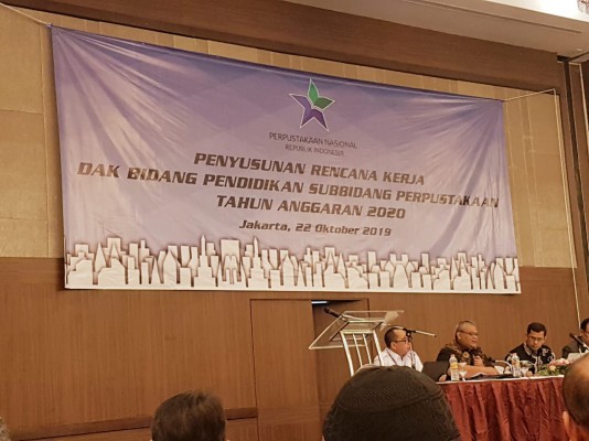 Penyusunan Rencana Kerja DAK Sub Bidang Perpustakaan TA 2020 Di Hotel Acacia Kramat Raya Jakarta