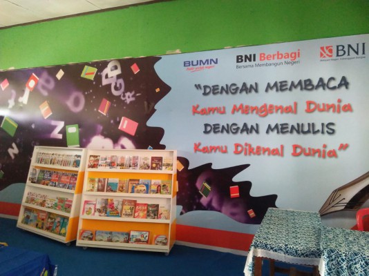Peninjauan Perpustakaan Bantuan Csr Bni Di Sdn Cimuning Ii. ... 