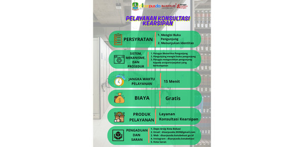 Pelayanan Konsultasi Kearsipan