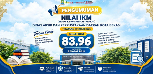 Nilai IKM Dinas Arsip Dan Perpustakaan Daerah Kota Bekasi
